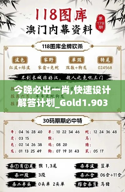 今晚必出一肖,快速设计解答计划_Gold1.903