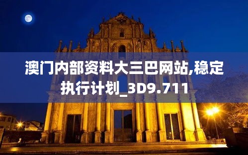 澳门内部资料大三巴网站,稳定执行计划_3D9.711