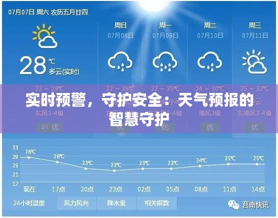 实时预警，守护安全：天气预报的智慧守护