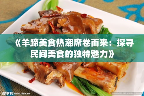 《羊蹄美食热潮席卷而来：探寻民间美食的独特魅力》