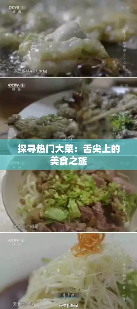 探寻热门大菜：舌尖上的美食之旅