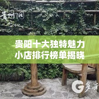 贵阳十大独特魅力小店排行榜单揭晓！