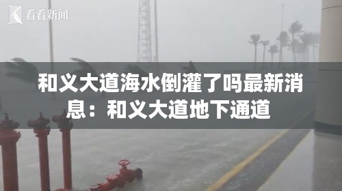 和义大道海水倒灌了吗最新消息：和义大道地下通道 