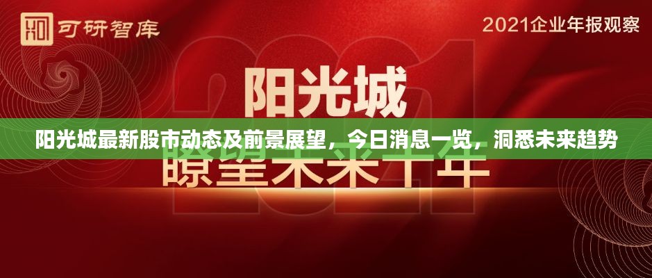 阳光城最新股市动态及前景展望，今日消息一览，洞悉未来趋势