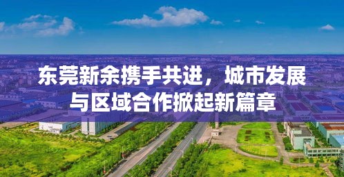 东莞新余携手共进，城市发展与区域合作掀起新篇章