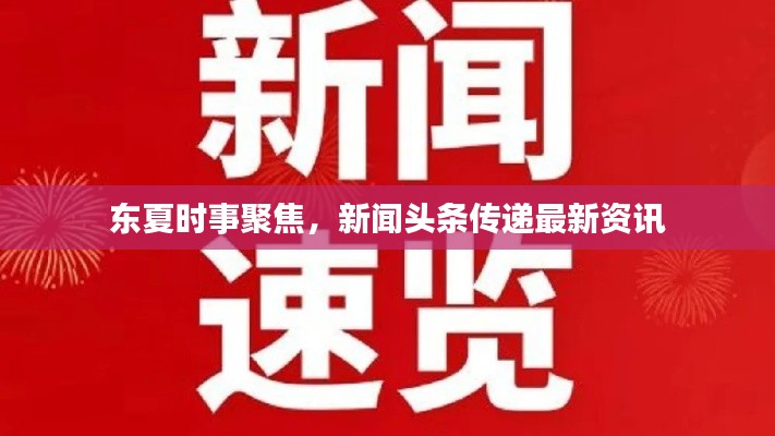 东夏时事聚焦，新闻头条传递最新资讯