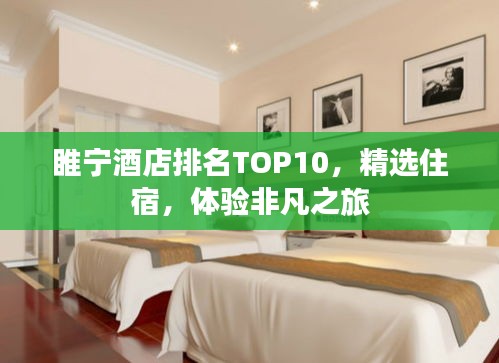 睢宁酒店排名TOP10，精选住宿，体验非凡之旅