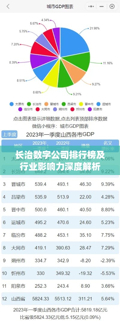 长治数字公司排行榜及行业影响力深度解析