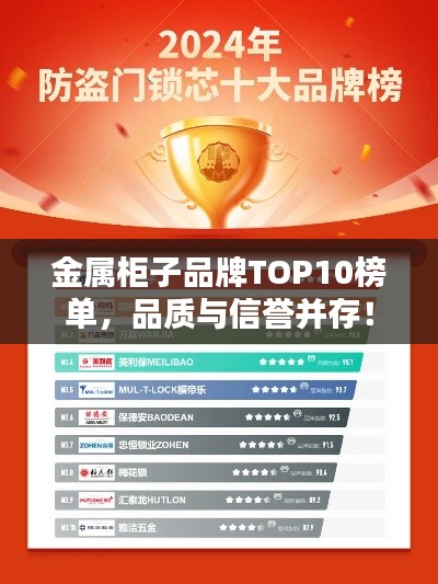 金属柜子品牌TOP10榜单，品质与信誉并存！